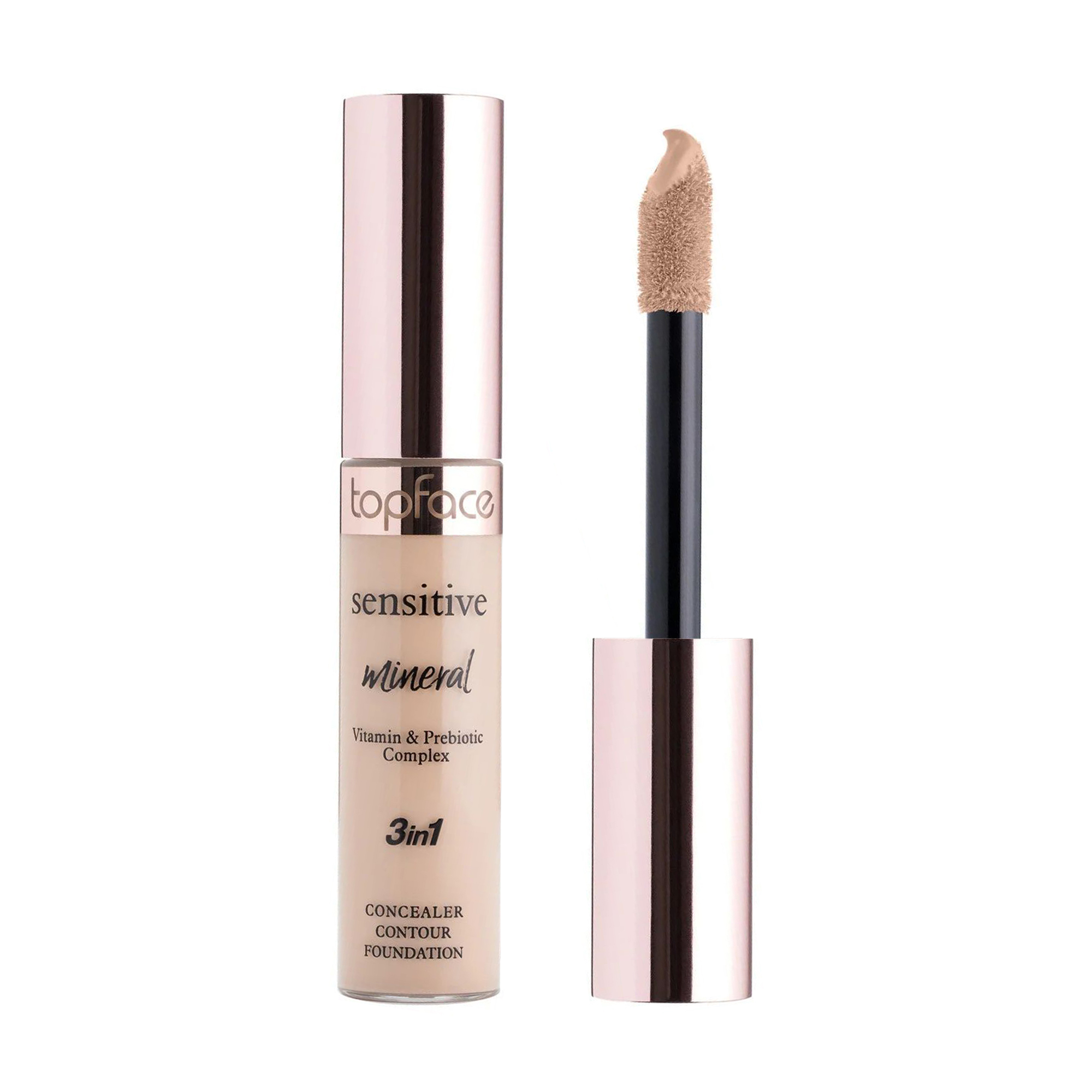 Консилер для обличчя TopFace Sensitive Mineral 3 in 1 Concealer, 003, 12 мл